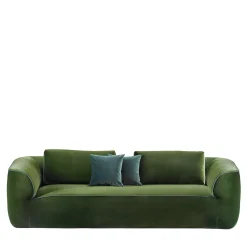 Divano Curvo Verde Duna