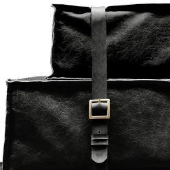 Divano Docker in pelle nera