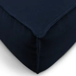 Divano Docker in velluto blu navy