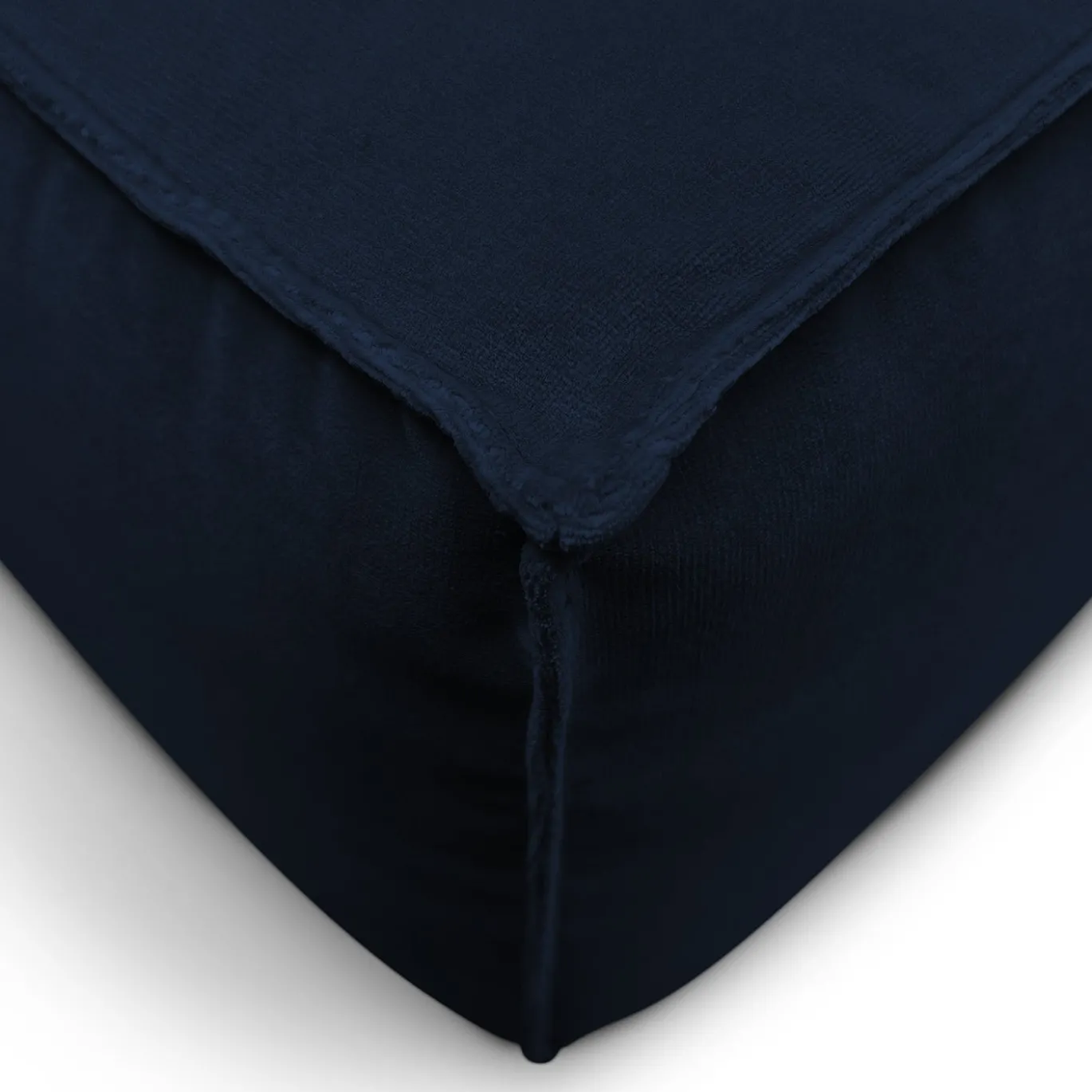 Divano Docker in velluto blu navy