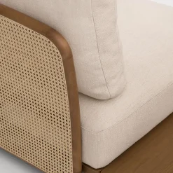 Divano Ellipse White a 3 moduli di Chiara Andreatti