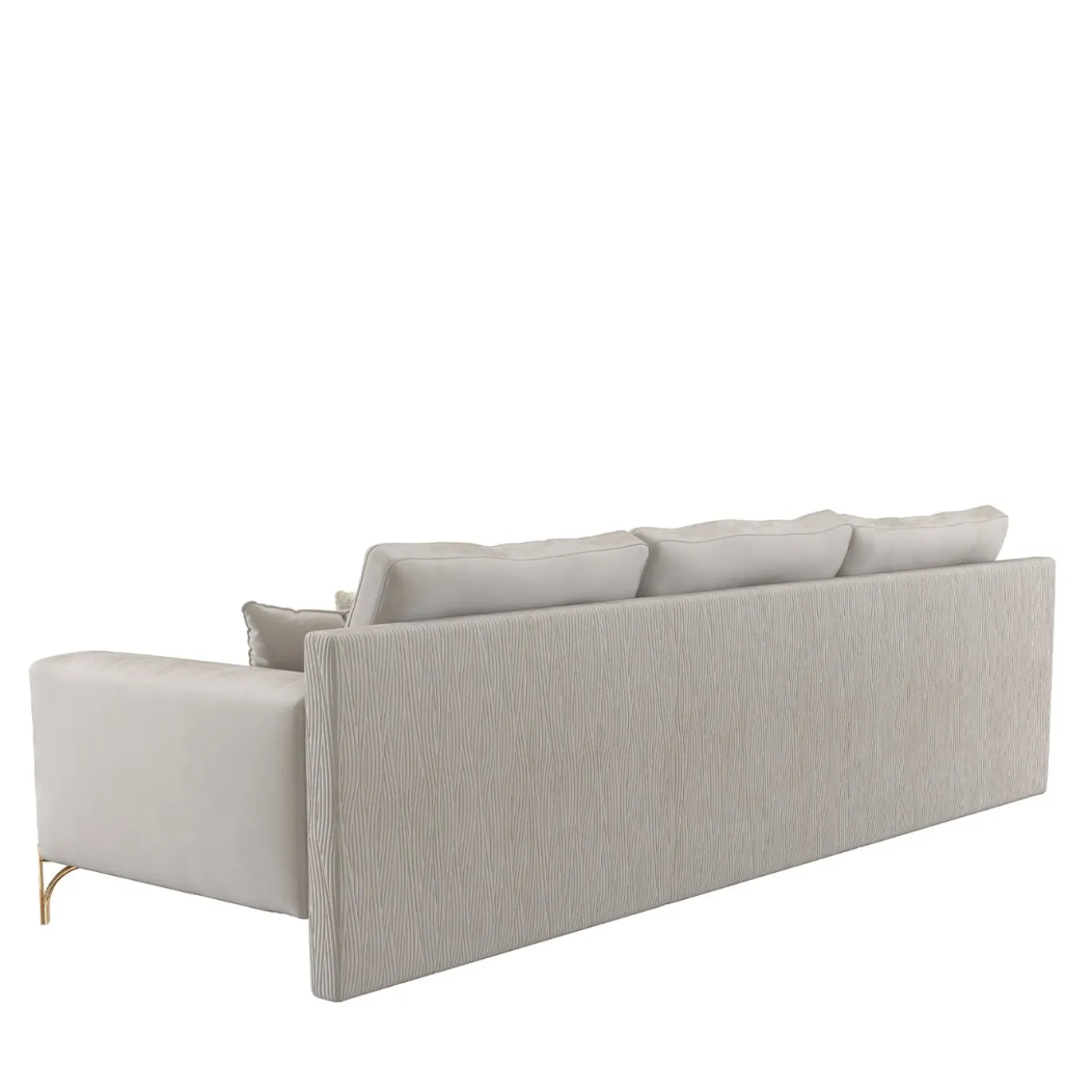 Divano Flare Beige con cuscini
