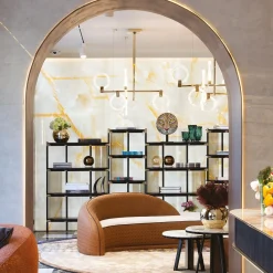 Divano Kyoto in Pelle Marrone