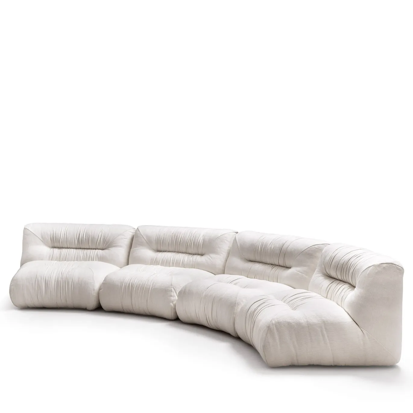 Divano Modulabile Bianco Mambo di Lorenza Bozzoli