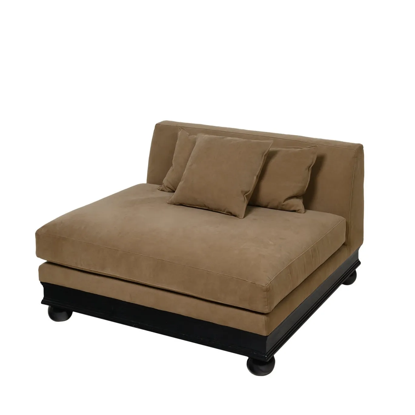 Divano modulare Paris Extra Brown Middle Unit