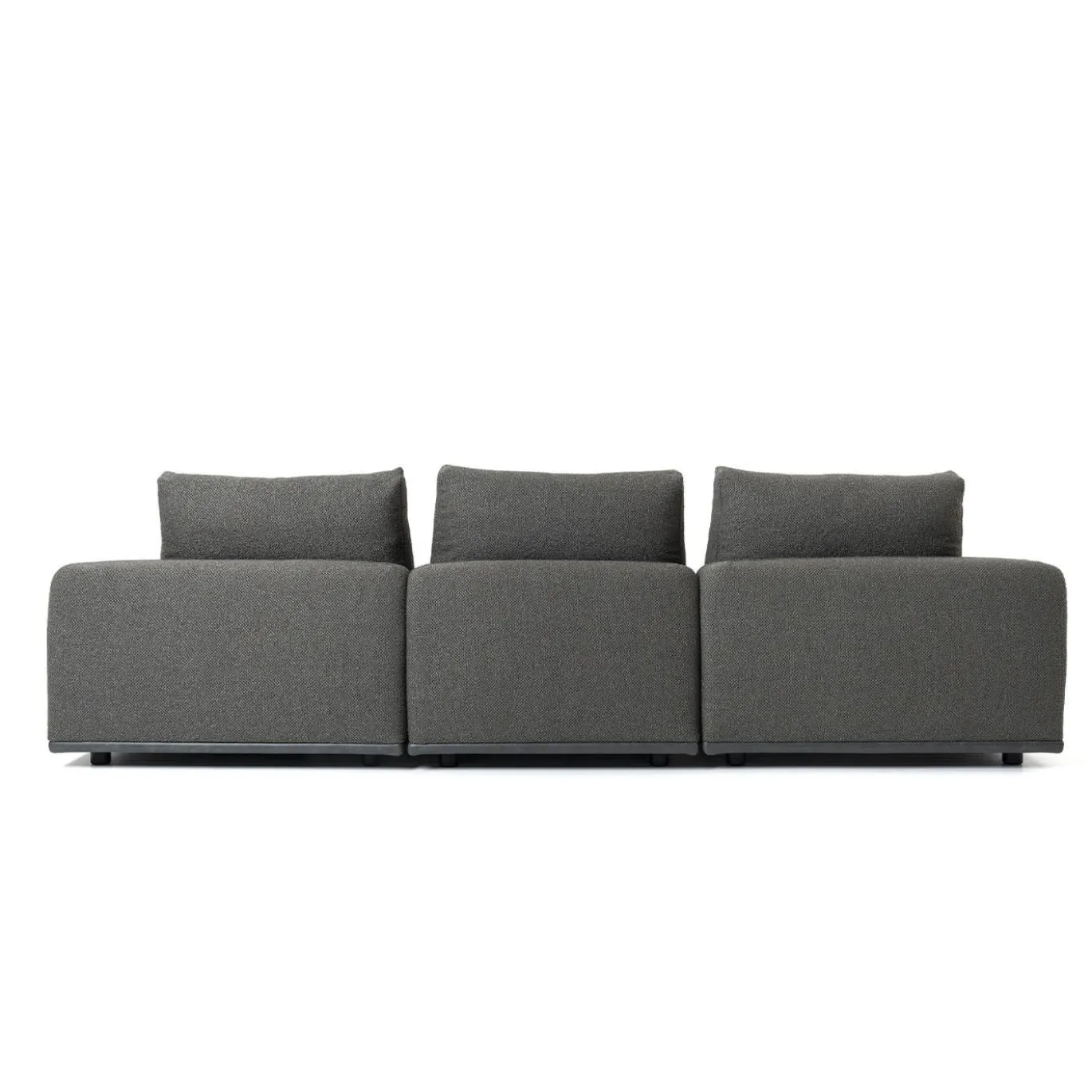 Divano Paloma con chaise longue grigio antracite