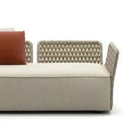 Divano per esterni Brique Intrecciato beige