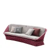 Divano 3 posti in tessuto Amaranth Outdoor
