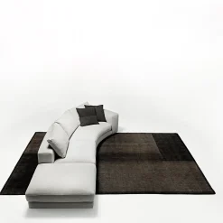 Divano Rio Curved Modular Beige di Ludovica + Roberto Palomba