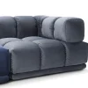 Divano Sacai a 3 moduli grigio e blu