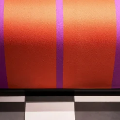 Divano Sofo viola e rosso