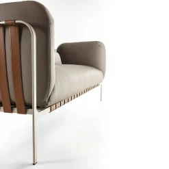 Divano Sydney in Pelle Beige