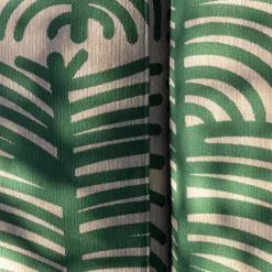 Divano tessile verde Majlis Composizione 216L + 216R