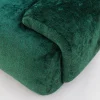 Divano Verde Curvo Cabochon