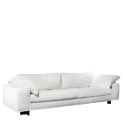 Divano Wimbledon in tessuto bianco