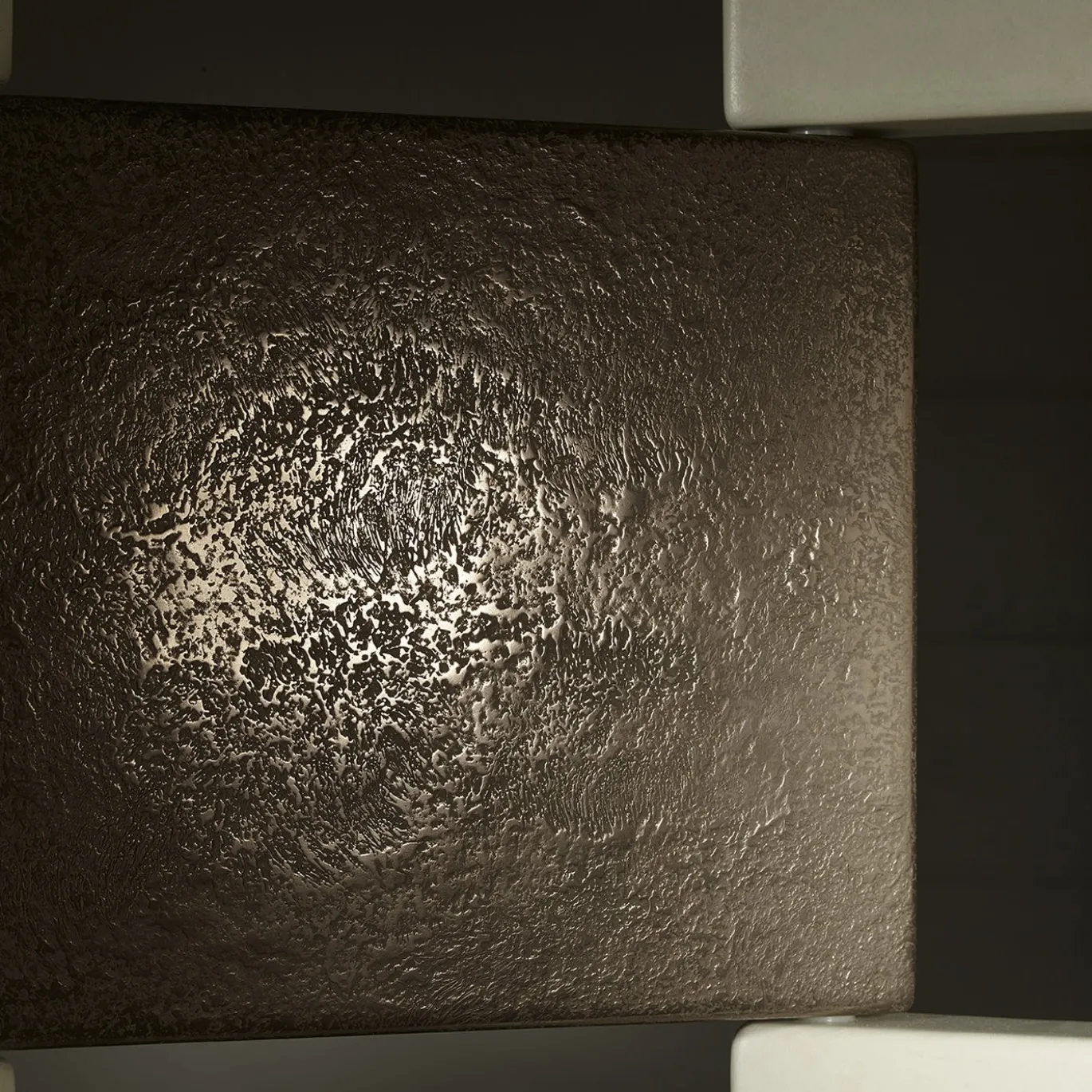 Divisorio per ambienti Bianco Gaber con Accenti Metallici