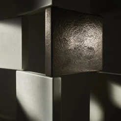 Divisorio per ambienti Bianco Gaber con Accenti Metallici