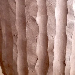 Djerba Vaso in Ceramica Marrone