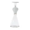 Donna Campigliesca Vaso antropomorfo in vetro bianco di Gio Ponti