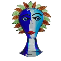 Donna Picasso Scultura policroma antropomorfa #2