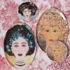 DONNE FIORITE Bianca Vassoio ovale