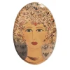 DONNE FIORITE Vassoio ovale Ariel