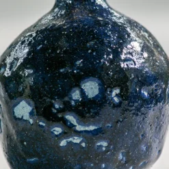 Due Palle Vaso a bocciolo blu
