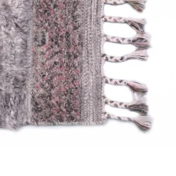 DUN 6096 Tappeto grigio e rosa