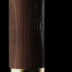 ED030 Lampada da tavolo in legno naturale e ottone