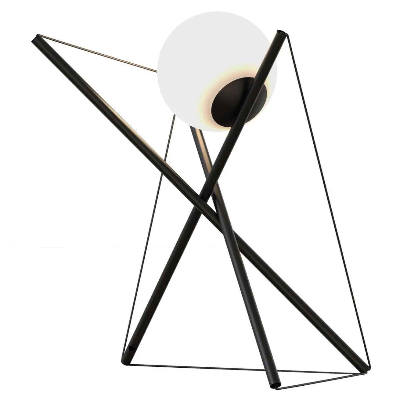 ED057 Lampada da tavolo nera