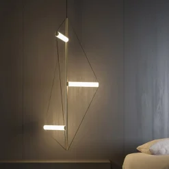 Ed045 Lampadario poligonale