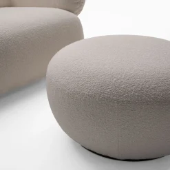 ED/50 003 Pouf Carol Bianco