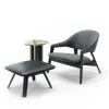 ED/50 069 Sedia da salotto grigia Egle