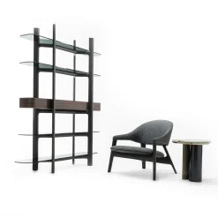 ED/50 069 Sedia da salotto grigia Egle