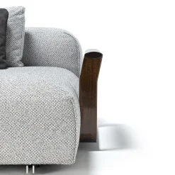 Elba Modular Barrique + Seduta lounge grigia di Massimo Castagna