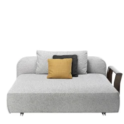 Elba Modular Barrique + Seduta lounge grigia di Massimo Castagna