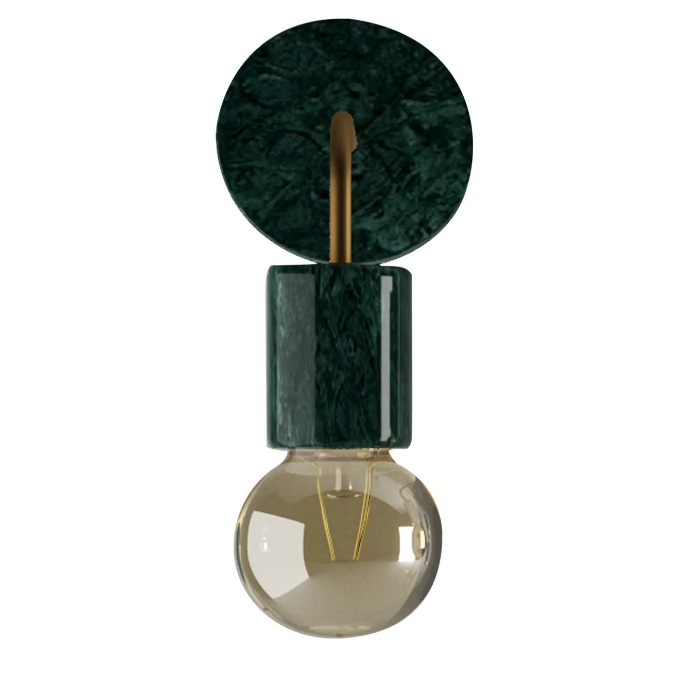 Elegante applique verde del Guatemala