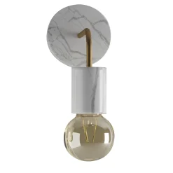 Elegante scendiletto Statuario