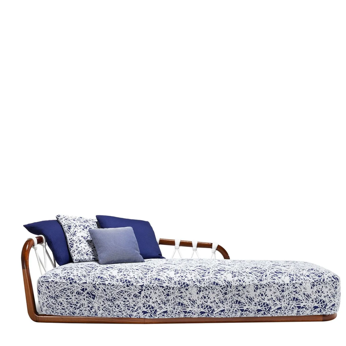 Elemento finale Sunset Basket Blu e Bianco di Paola Navone & AMP