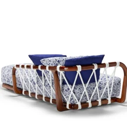Elemento finale Sunset Basket Blu e Bianco di Paola Navone & AMP