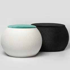 Elemento multifunzionale Zero Donut Acqua Marina