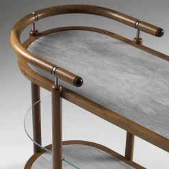 Etagère Ginepro Low Dark Iroko