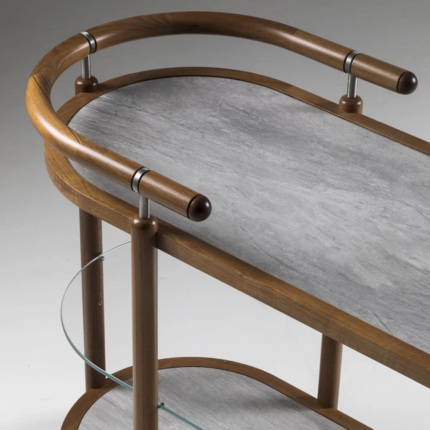Etagère Ginepro Low Dark Iroko