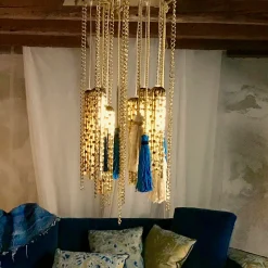 EticaLiving Lampadario in vetro di Murano