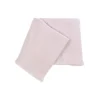 Farnese Soft Pink 100% Cashmere Singolo Plaid con frange corte