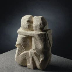 Figurina Abbraccio Bianca di Giandomenico Sandri