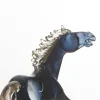 Figurina Cavallo Seduto Piccola in Vetro Nero