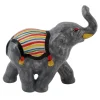 Figurina di elefante grigio