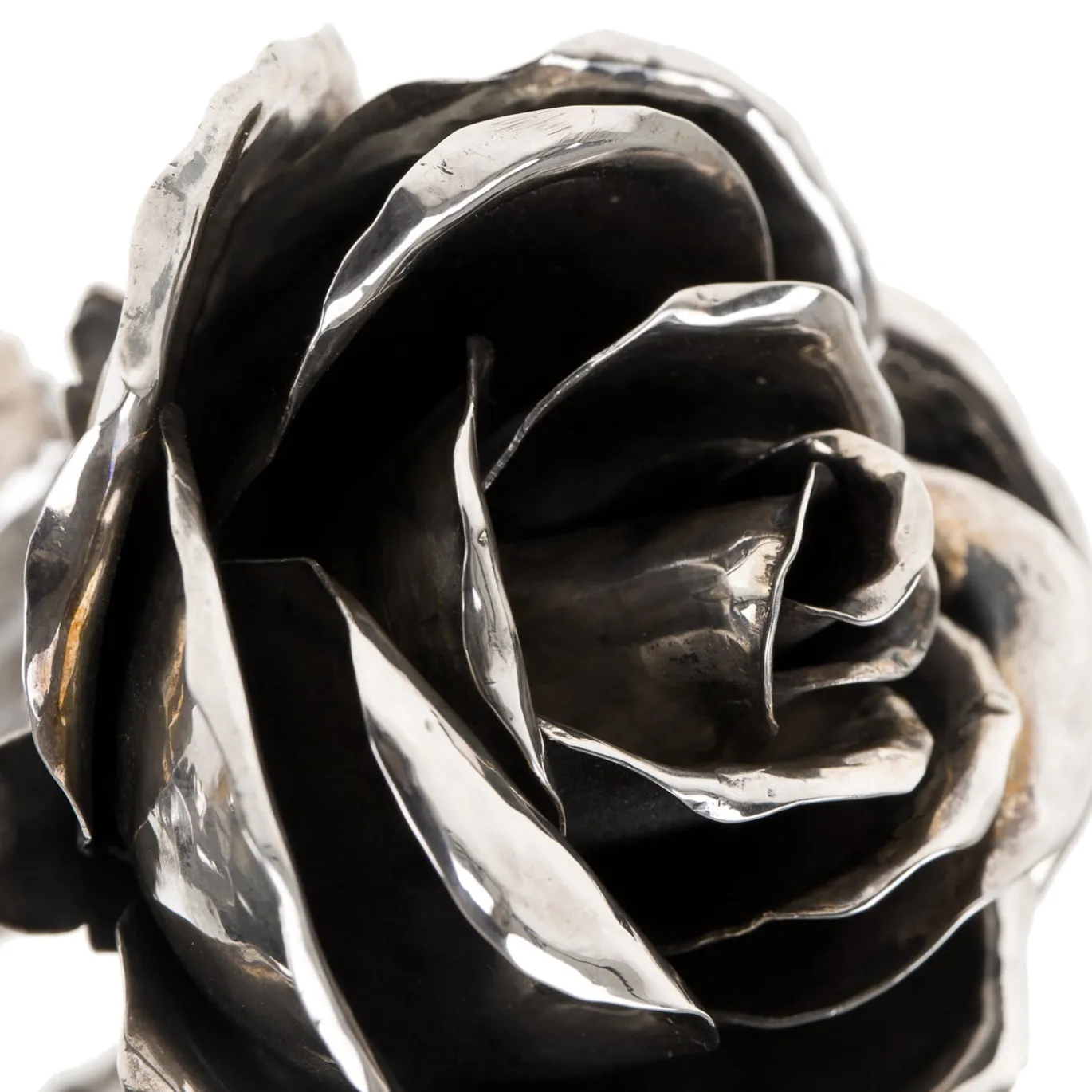 Figurina Rosa in Argento Sterling