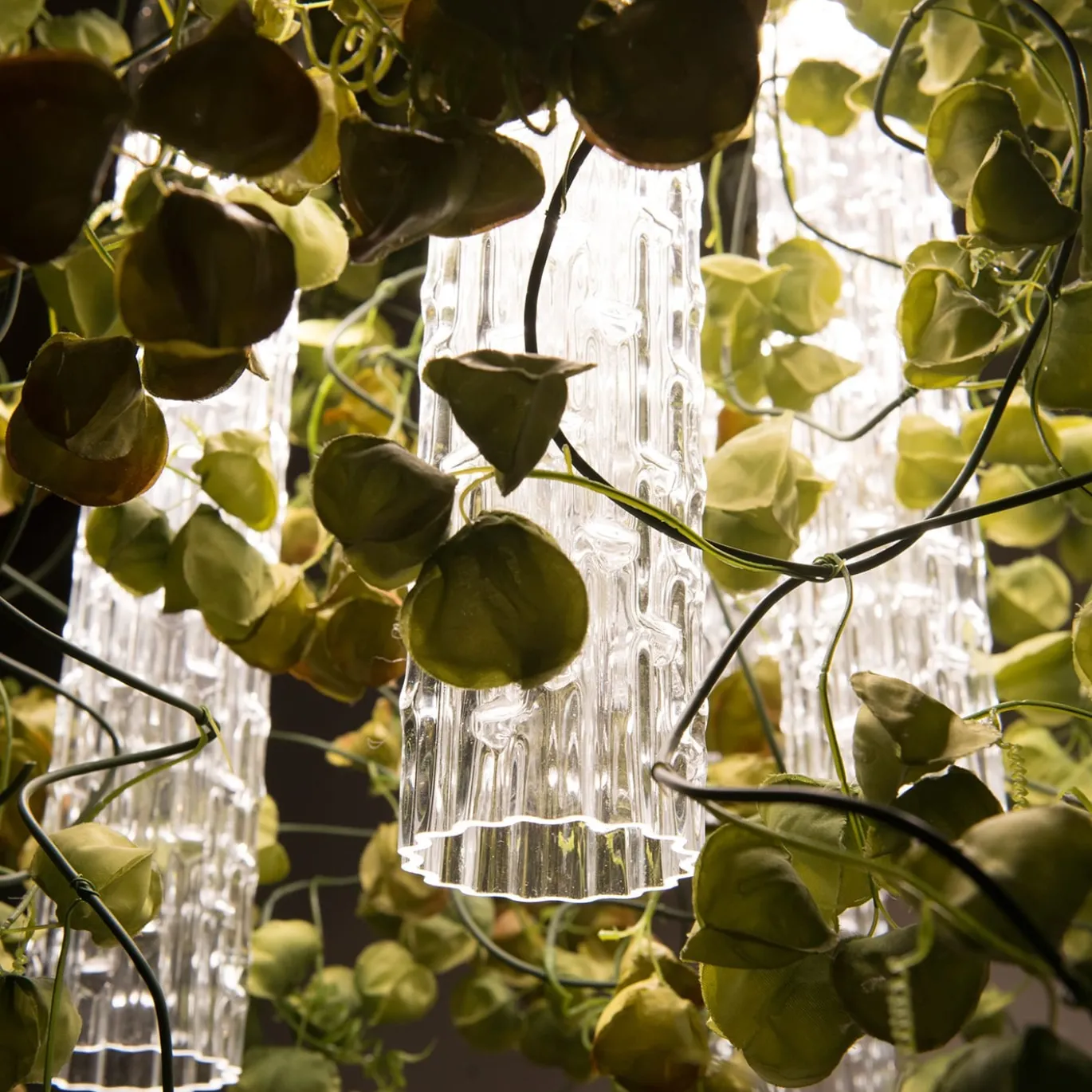 Flower Power Piccolo lampadario Physalis